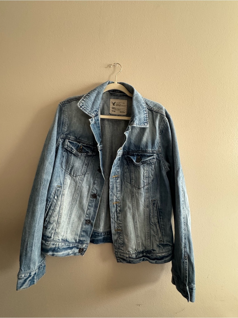2000s American Eagle Jean Jacket, light wash